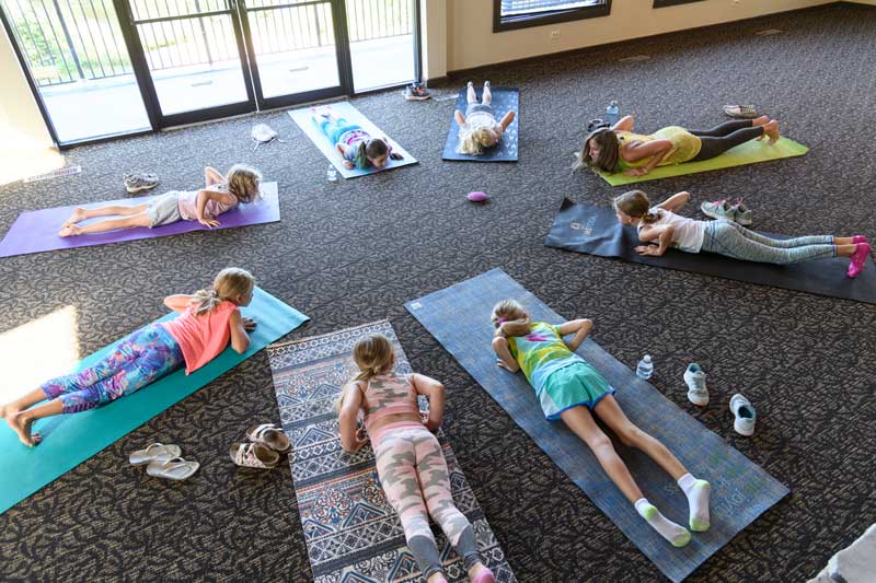 This is an organized program where Erin Stevenson of the Do Good Movement is coming into classrooms on a weekly/monthly basis to provide a yoga practice around creating a community within the school.