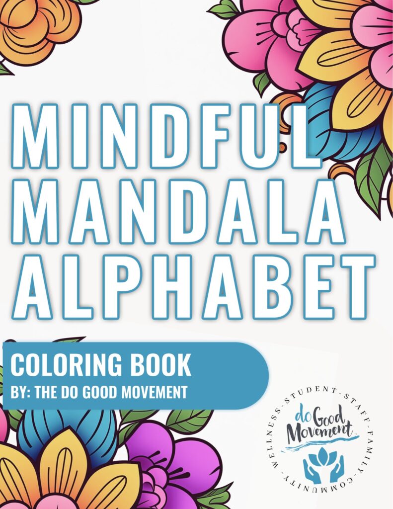 Mindful ABC Mandala Coloring Book: ABC Coloring Book